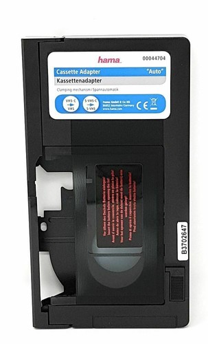 Vhs cassette adapter - c,
