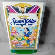 SNOW WHITE & THE SEVEN DWARFS VHS -RARE RETRO VIDEO TAPE MOVIE