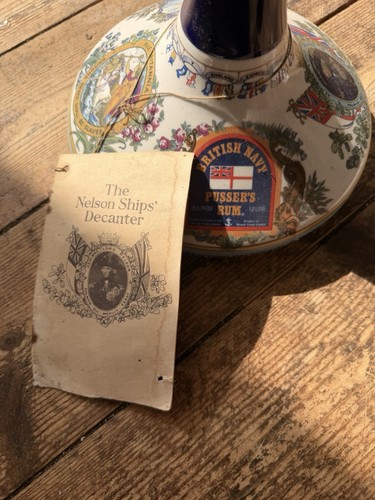 Pusser rum decanter admiral - pusser's,