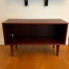 Vintage Rosewood Hjørnebo Danish 1970s Media TV Unit Bookcase - Stamped