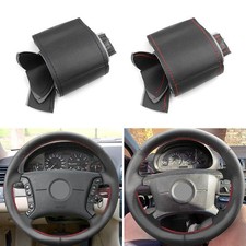 Car Interior Steering Wheel Leather Cover Fits For BMW E36 E46 E39 X3 E83 X5 E53