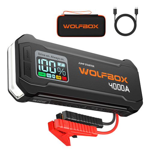 Wolfbox js24 4000a portable - wolfbox,