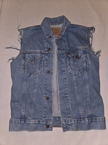 Levi denim vest - levi's, large