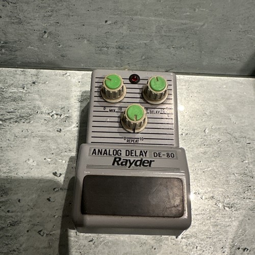 Analog delay pedal - analog,