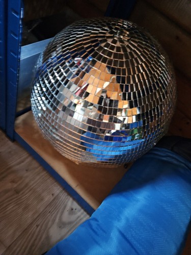 New packaging disco ball - new,