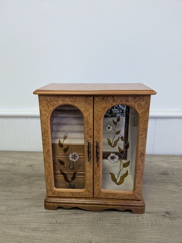 Vintage wooden armoire - wooden,