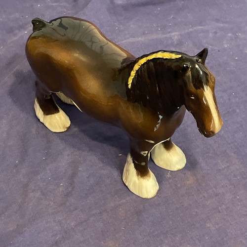 Vintage beswick shire - vintage, horse