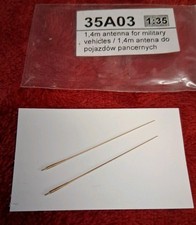1/35 Scale 1.4m antenna for
