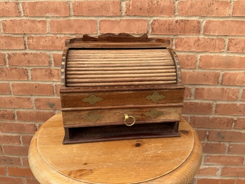 Vintage wooden desktop - vintage, roll