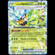 Teal Mask Ogerpon ex 025/167 Holo Ultra Rare Twilight Masquerade Pokemon Card