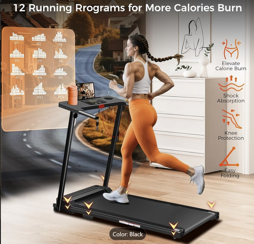 Folding treadmill - folding,