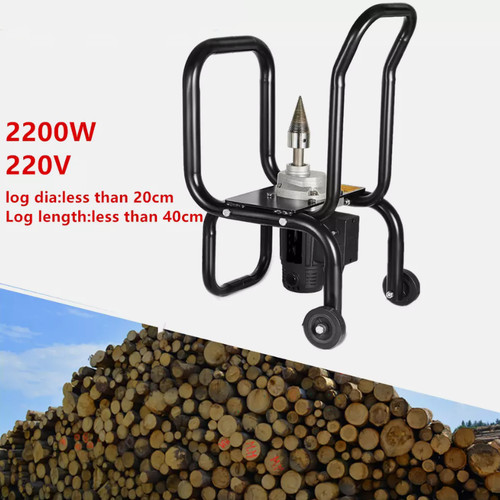 Electric log splitter portable - electric,