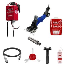 Longhorn 12 Volt Portable Sheep Shearing Machine With Handpiece, Combs & Cutters