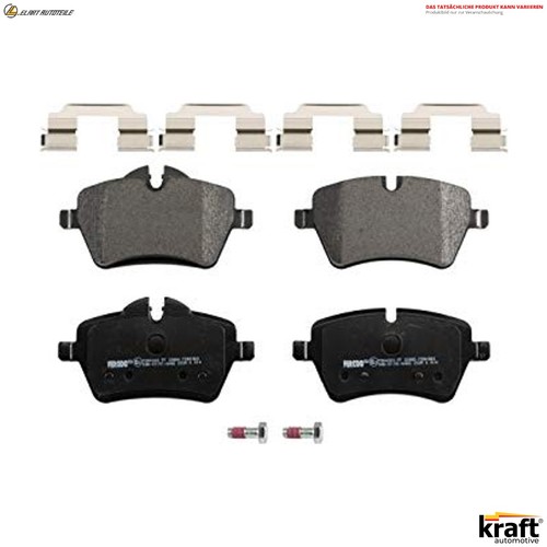 Brake pad set - pad,