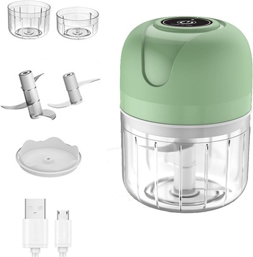 Electric mini garlic chopper - garlic,