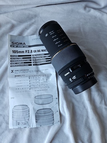 Sigma 105mm d ex dg - sigma,