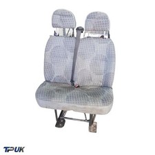 TWIN PASSENGERS SEAT FOR FORD TRANSIT MK7 USED CONDITION FREE DELIVERY INCLUDED