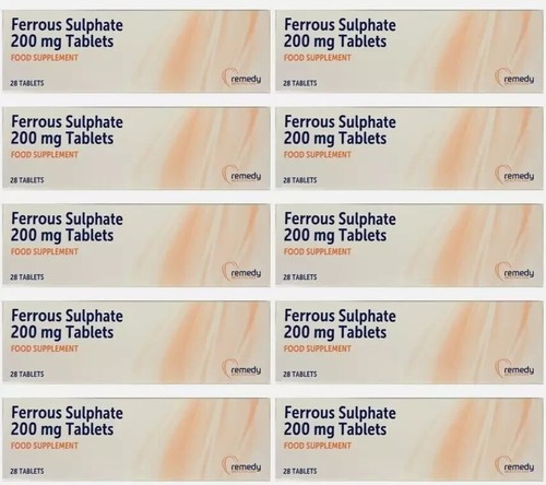 Ferrous 200mg iron - x,