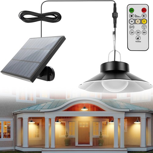 Solar shed lights hanging - solar,