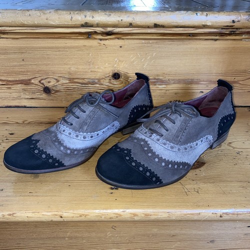 Ecco ladies suede lace up - ecco:,