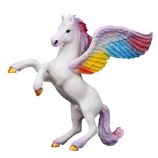  Coloré Flying Horse Cake Decor Creative Wing Horse Parure Enfants Funny Gift