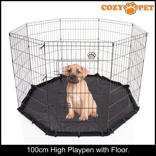 Playpen 100cm with floor cozy - playpen,