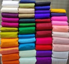 Luxury Faux Dupion Raw Silk Fabric Dress Material Lampshades Journals Books