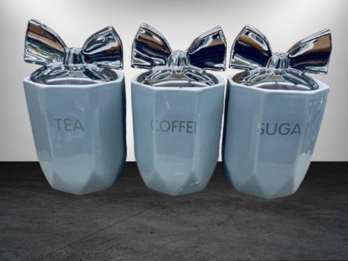 Tea coffee sugar jar - sugar,
