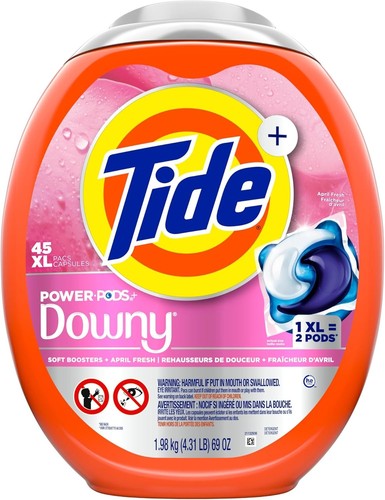 Tide power pods - power, downy