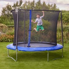 NEW 8ft TRAMPOLINE & SAFERY ENCLOSURE BOUNCE PRO TOP QUALITY KIDS SUMMER FUN