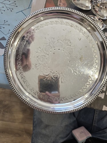 Silverplated tray joseph - tray, by