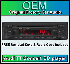 Audi TT CD player Audi Concert