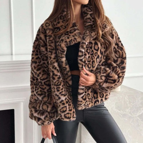 Leopard print fashion - print, jacket