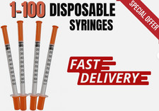 1-100pcs 1ml with 30G 8mm