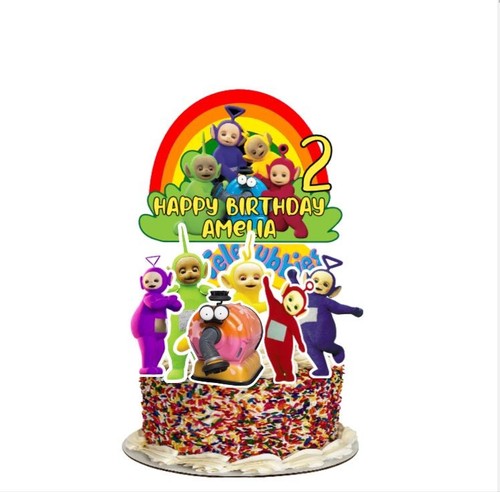 Set teletubbies cake - 8,