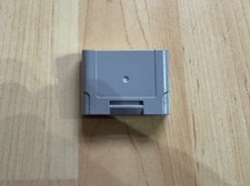 N64 Official Nintendo 64 Memory Card Nintendo 64 - Grey Colour - Very Good Condi