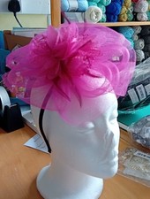 A Lovely Hot Pink Fascinator