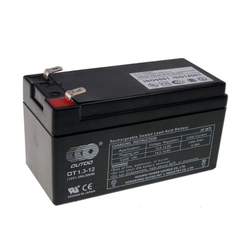 12v 3ah sealed lead - 1.3ah,