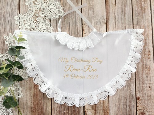 Personalised christening cape - personalised,