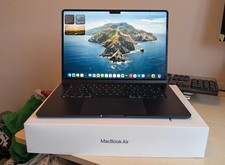 Apple MacBook Air  13.6 inch (256GB SSD M2 8GB) Laptop - Space Grey - MLXY3BA