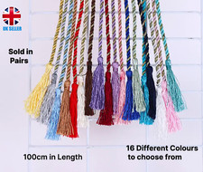 2 Curtain Tie Backs Ropes