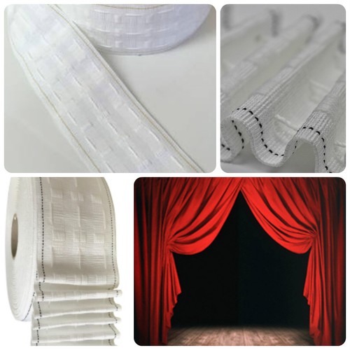 Inch wide pencil pleat - inch,