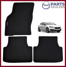 GENUINE SEAT LEON 2020-2024 CAR FLOOR VELOUR CARPET MATS SET OF 3 PASSENGERS