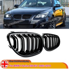 2x Gloss Black Front Hood