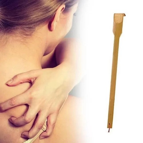 Bamboo back scratcher long - back,