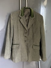 Green Tweed Show Jacket Ladies