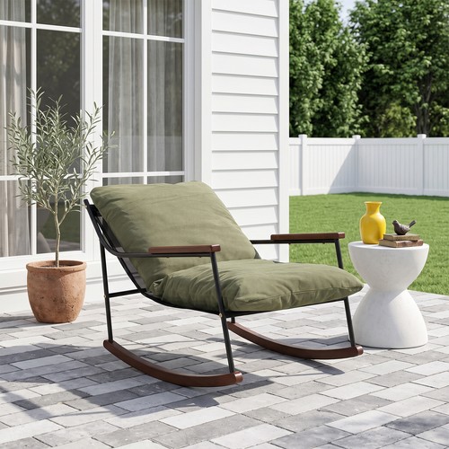 Corduroy rocking chair padded - corduroy,