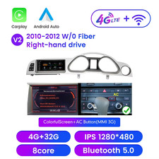 For Audi A6 2010-2012 8.8" Android Car Stereo Radio GPS Navigation 4G RHD