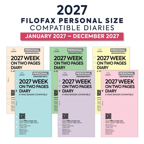 2027 filofax personal - 2027,