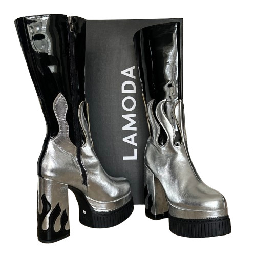 Lamoda platform boots - platform,
